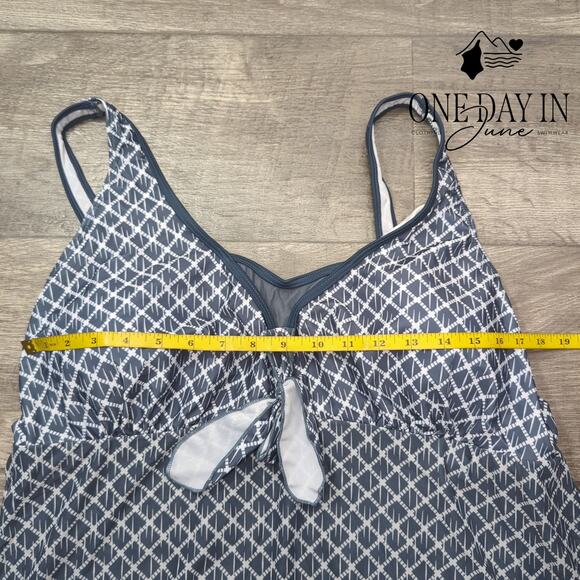 Zando Plus Size Swimdress One Piece One Piece Swimsuit Size 3XL - Picture 2 of 5